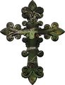 Reflective Old Style Cross In Camouflage 