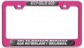 Keep Calm And Ask An Aircraft Mechanic Pn 3d Metal License Plate Frame Auto Suv Truck Tag Holder W76