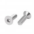 Uxcell M6x20mm 316 Stainless Steel Countersunk Flat Head Hex Socket Cap Screw Bolt 5pcs