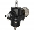0-140 Psi Adjustable Universal Fuel Pressure Regulator Aluminum Gas Oil Injection Kit With Gauge An6-6an Line Hoses Install 