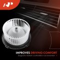 A-premium Hvac Heater Blower Motor And Resistor Assembly Compatible With Honda Isuzu Vehicles Passport 2000-2002 Amigo 2000