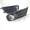 Auptech Led Angel Eyes Drl H11 55w Bulbs Fog Lights 4300k Yellow Color For 2011 2012 Nissan Tiida