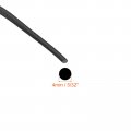Uxcell Nitrile Rubber Round Seal Strip 4mm 5 32 Diameter 8 Meters 26 25ft Long Hard Solid Weather Stripping For Diy Gasket