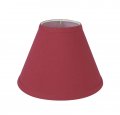 Aspen Creative 58753a Empire Uno Lamp Shade Red 4 Top X 10 Bottom 7 Slant Height Slip 33mm
