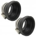 Two Air Cleaner Joint Intake Boots For Yamaha Rz350 Rz 350 1984 1985