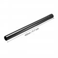 Uxcell Extension Wand 32mm Plastic Tube Hose 45cm Length Extend For Vacuum Cleaner Accessory Black