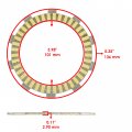 Caltric Clutch Outer Basket And Plates Kit Compatible With Honda Rancher 420 Trx420tm Tm1 2009-202