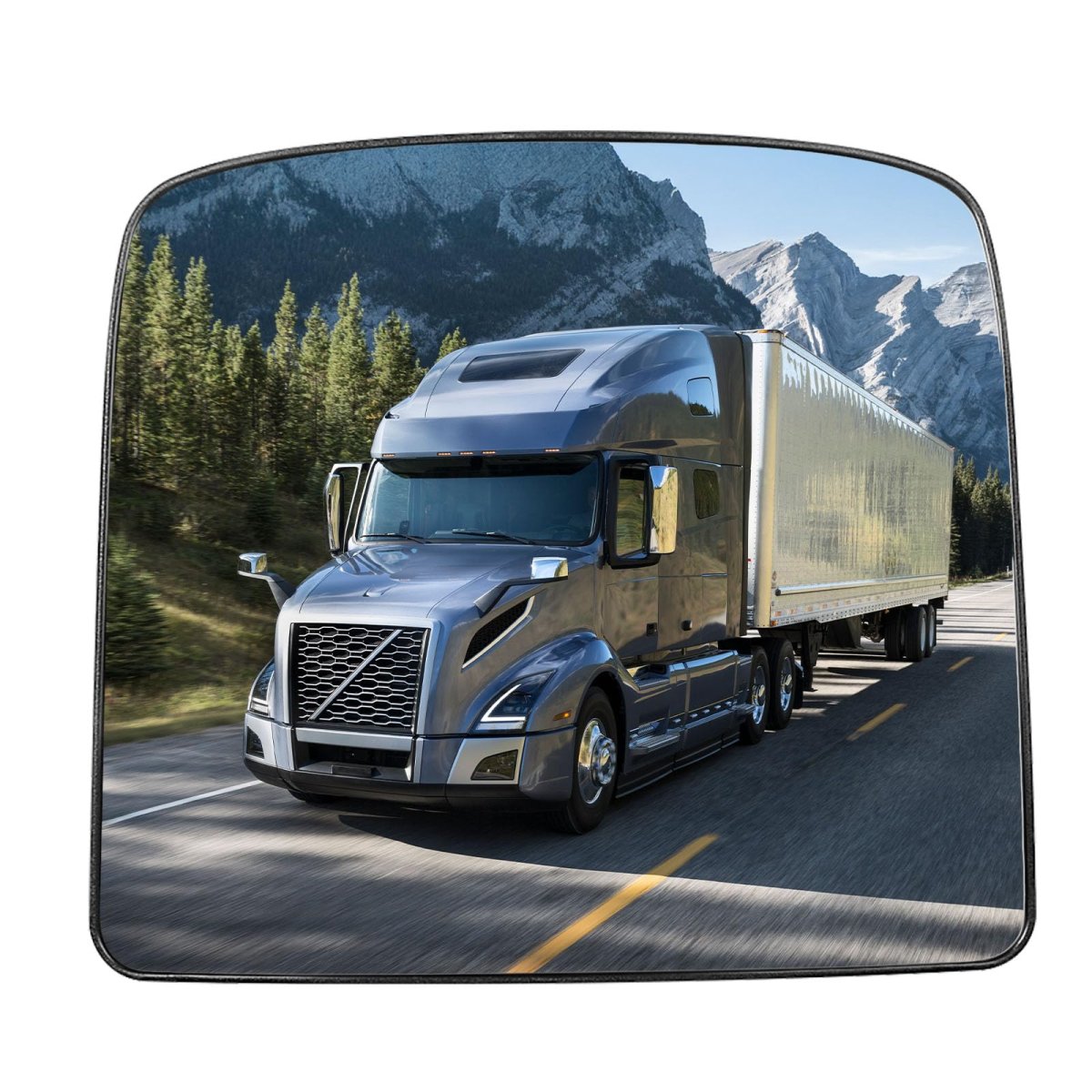 Heated Led Turn Signal Truck Hood Mirror Right Side For Volvo Vnl 670 780 2008 2019 And Vnm 630 300 2013 Wide Angle Glass