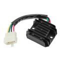 Gy6 Voltage Regulator Rectifier With 5 Pin Connector For 150cc 152qmi 157qmj Engine Scooter Mopeds Jonway Tank 12 Volt Ac Full 