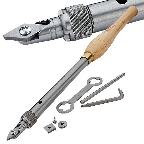 Robert Sorby Rstm-hct123 Turnmaster Handled With Round Detail Point Square Tungsten Carbide Cutters