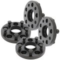 5x120 Hubcentric Wheel Spacers 20mm Inch Thick Hub Bore 66 9mm With 14x1 Studs To Fit For Terrain 2010-2016 Black 5 Lug 4x