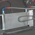 Universal Silver Aluminum 10-row Engine Oil Cooler Filter Relocation Kit