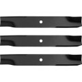 52 In Deck Mower Blades For Hustler 795526 785436 782532 Oregon 92-044 Rotary 11557 Stens 350-691 3 Piece Mulching Blade Set 