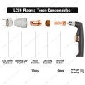 Plasma Torch Consumables Electrode Kp2844-1 Tip Nozzle Kp2844-3 For Lincoln Lc65 Cutting Pk20