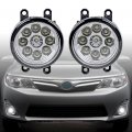 9 Led Front Fog Light Driving Lamp Compatible With Rav4 Solora Avalon Highlander Matrix Venza Prius