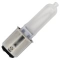 Satco S4497 Bayonet Light Bulb In White Finish 2 25 Inches Frosted 