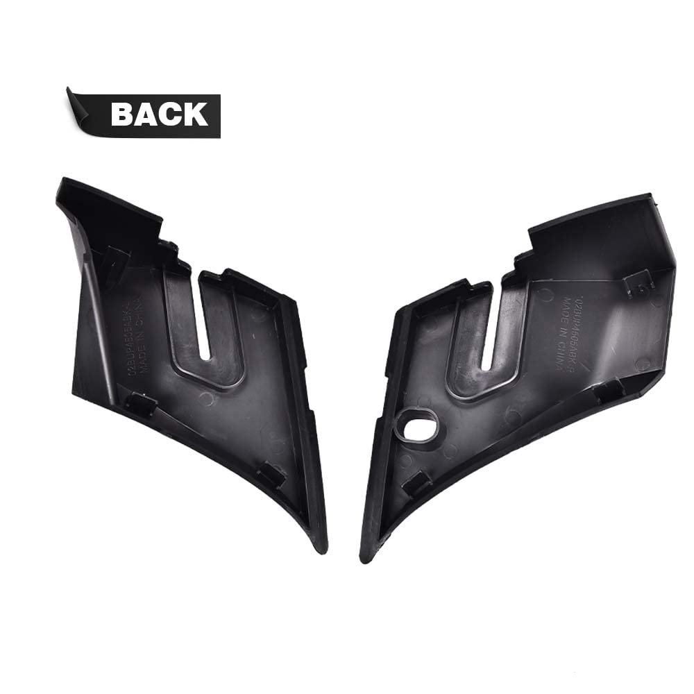 Windshield Wiper Cowl End Panel For 2007 2013 Chevy Silverado 1500 2500 3500 Black Abs Plastic 1 Pair Reference Part 15946001