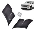 Windshield Wiper Cowl End Panel For 2007 2013 Chevy Silverado 1500 2500 3500 Black Abs Plastic 1 Pair Reference Part 15946001