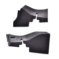 Windshield Wiper Cowl End Panel For 2007 2013 Chevy Silverado 1500 2500 3500 Black Abs Plastic 1 Pair Reference Part 15946001