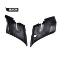 Windshield Wiper Cowl End Panel For 2007 2013 Chevy Silverado 1500 2500 3500 Black Abs Plastic 1 Pair Reference Part 15946001