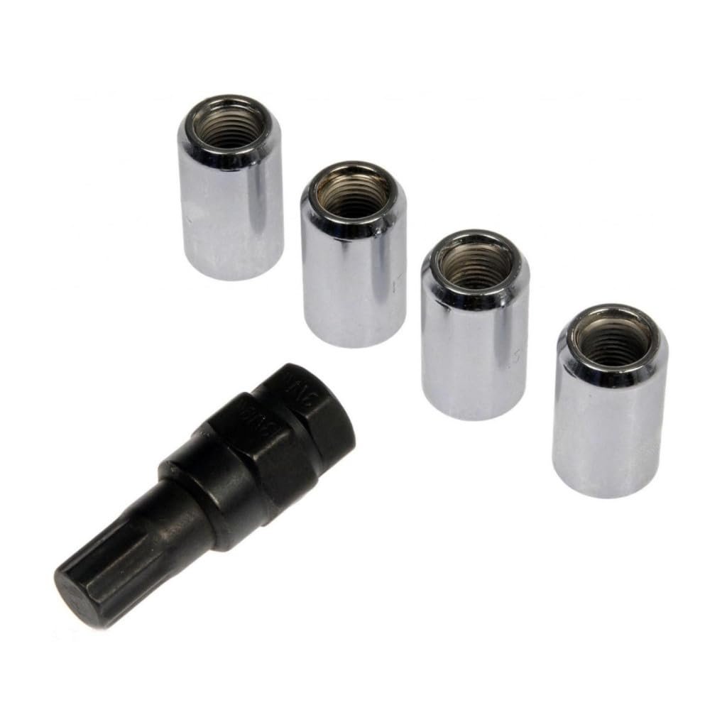 Wheel Lock Set For Suzuki Vitara 1999 2000 2001 2002 2003 Steel M12 1 25 Metric Grade 5 Regular Tuner Head Internal Chrome