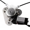 Aintier Power Window Regulator With Motor Fit For 1993 1994 1995 1996 1997 Geo Prizm Toyota Corolla Front Left 741-706