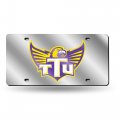 Rico Industries Ncaa Tennessee Tech Golden Eagles Laser Inlaid Metal License Plate Tag Silver 