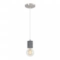 Aspen Creative 601-21 Adjustable One Hanging Ceiling Light Transitional Design In Black Marble Finish 4 5 8 Wide Mini Pendant 1 