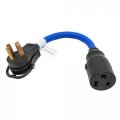 Parkworld 691883 Rv 14-50p Right Angle Male With Handle To Welder 6-50r Female 40amp Adapter Cord 