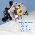 Thermostat Water Pump 06k121111p Replacement For Vw Volkswagen Beetle Jetta Passat L4 1 8l 2 0l 2013-2017 Replace 06k121011b