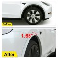 Fender Flare For Tesla Model Y 2020 2021 2022 2023 2024 Wheel Arch Molding 4pcs Paint Stylei