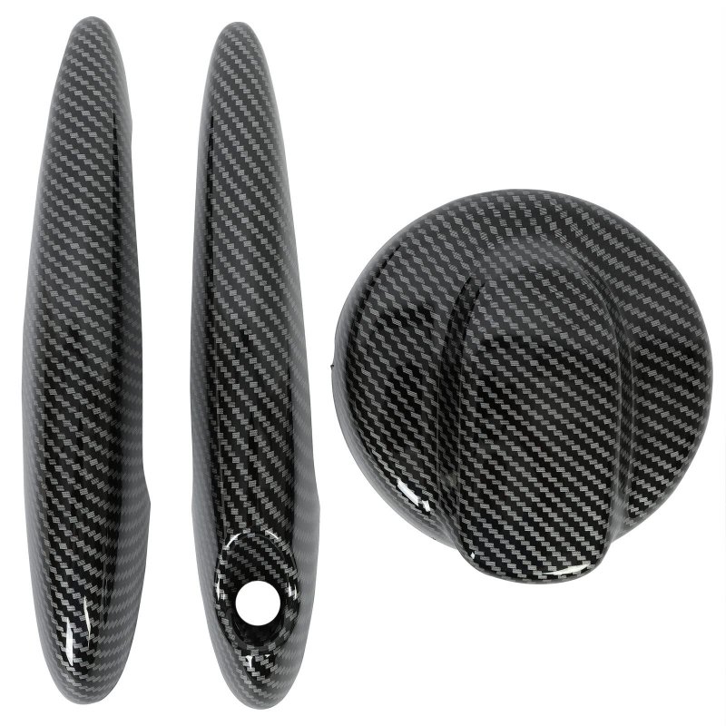 Door Handle Covers Gas Tank Cap For Mini R55 Cooper S 2007-14 R56 2006-13