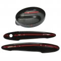Door Handle Covers Gas Tank Cap For Mini R55 Cooper S 2007-14 R56 2006-13