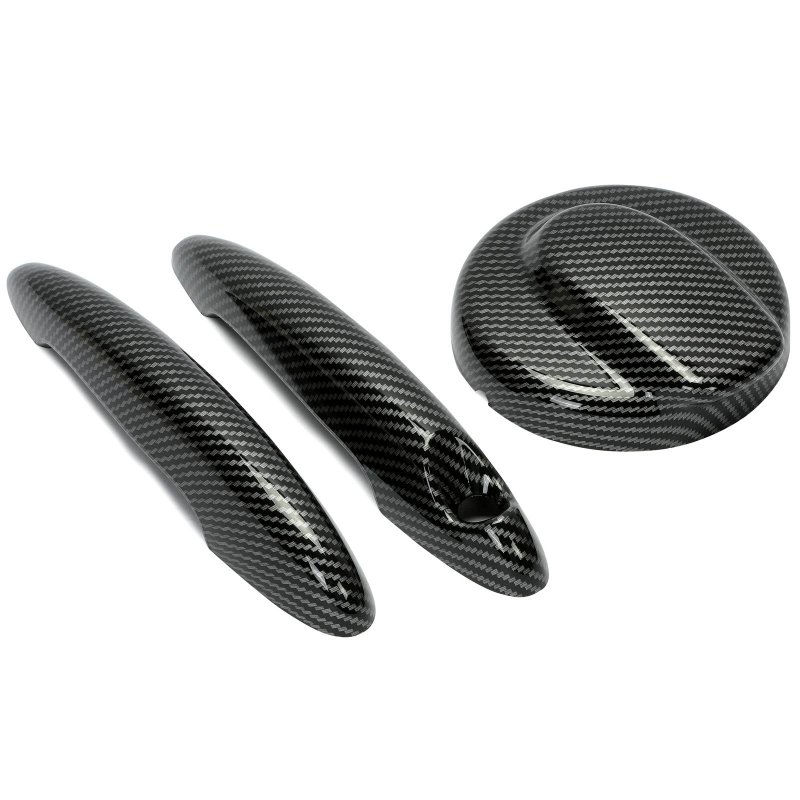 Door Handle Covers Gas Tank Cap For Mini R55 Cooper S 2007-14 R56 2006-13