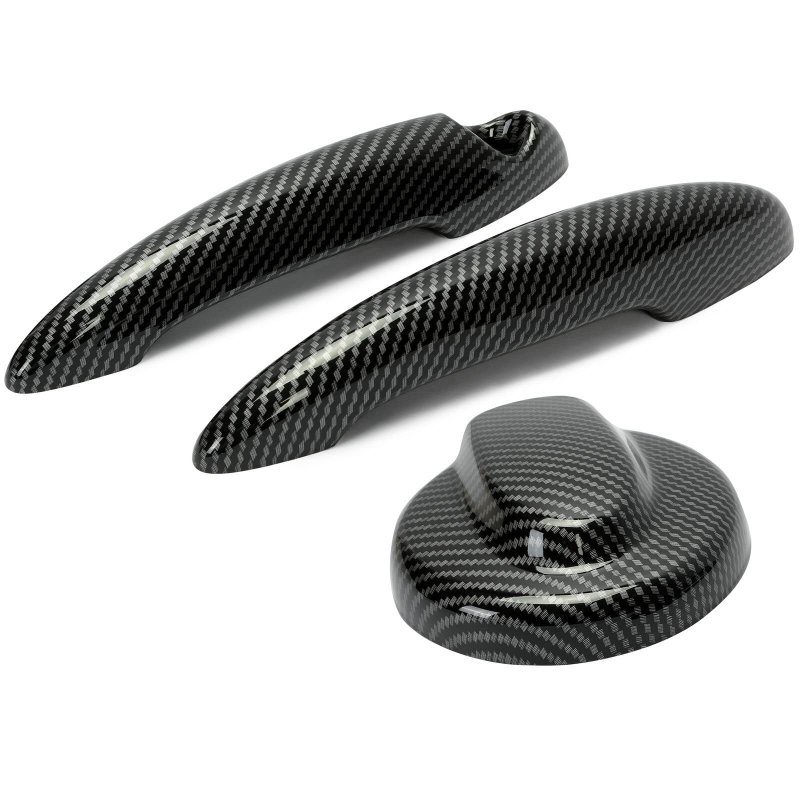 Door Handle Covers Gas Tank Cap For Mini R55 Cooper S 2007-14 R56 2006-13