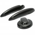 Door Handle Covers Gas Tank Cap For Mini R55 Cooper S 2007-14 R56 2006-13