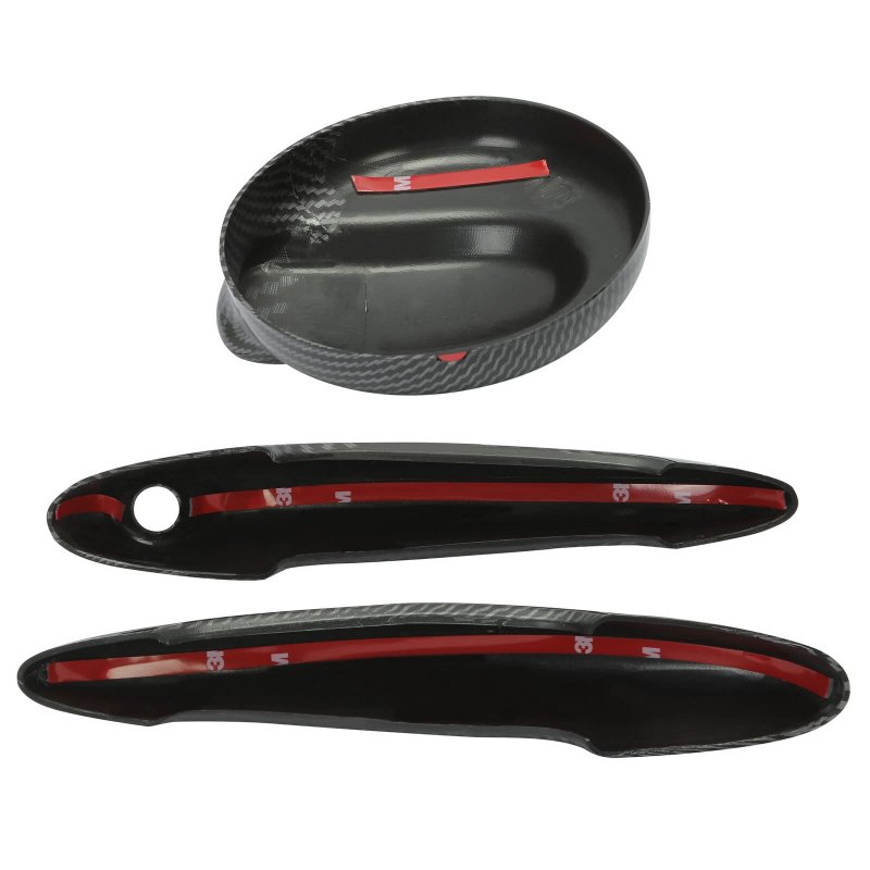 Door Handle Covers Gas Tank Cap For Mini R55 Cooper S 2007-14 R56 2006-13