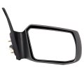 Black Right Side Mirror Fit For 2007-2012 Nissan Altima Smooth Glass Non-folding Non-heated 