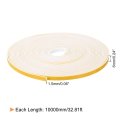 1 Roll Foam Weather Stripping 4 Wide X 16 Thick 32 81 Ft Door Seal Adhesive Tape White Insulation Strip For Window
