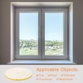 1 Roll Foam Weather Stripping 4 Wide X 16 Thick 32 81 Ft Door Seal Adhesive Tape White Insulation Strip For Window