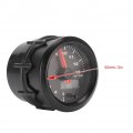 Qiilu Pyrometer Exhaust Gas Temperature Egt Gauge Kit 7 Color 300-1300 Celsius 2-1 16 52mm With Sensor Black Dial Universal For