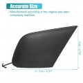 Uxcell 1 Pair Car Front Left Right Bumper Tow Hook Cover Towing Eye Cap For Lexus Ct200h 2014-2017 No 5212776904 5212876904