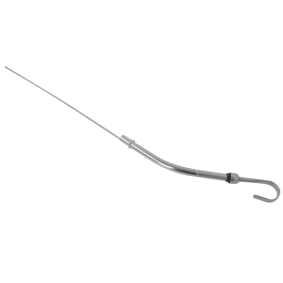 Oil Dipstick For Chevrolet Sbc 1955 To 1979 283 327 350 400 Engines Flexible Engine Replacement Level Indicator Silver