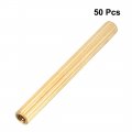Uxcell 50pcs M2 30x3mm Female Thread Brass Round Standoff Spacer Screw Pcb Pillar