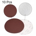 Uxcell 8 Hook And Loop Sanding Discs 100 Grit Aluminum Oxide Sandpaper For Random Orbit Sander Wood Metal Dry Polishing 10pcs