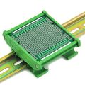 Electronics-salon Din Rail Mounting Carrier Housing With Prototype Board Pcb Size 77 4 X 72mm