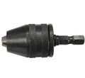 1 4 Keyless Drill Bit Chuck Hex Shank Adapter Converter Quick Change 0 3-6 5mm