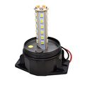 Hqrp 30-led Amber Beacon Warning Strobe Light For Electric Rider Forklift Cat E5500 48v E6000 36v E6500 Plus Coaster