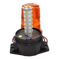 Hqrp 30-led Amber Beacon Warning Strobe Light For Electric Rider Forklift Cat E5500 48v E6000 36v E6500 Plus Coaster