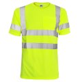 L M Hi Vis T Shirt Ansi Class 3 Reflective Safety Le Short Sleeve High Visibility M 